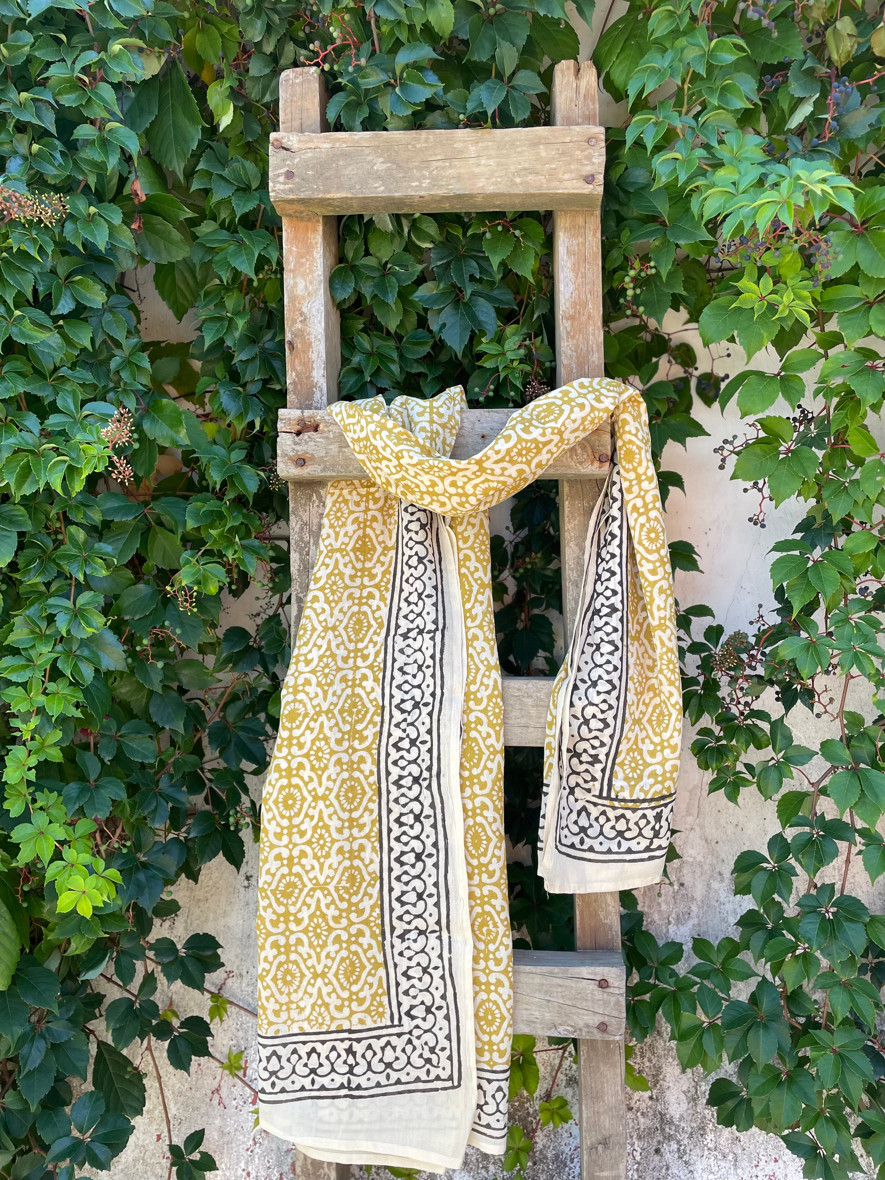 Block Print Scarf
